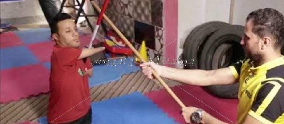 حكايات| رضا شوقي.. وحش تايكوندو ب"دون أطراف" 