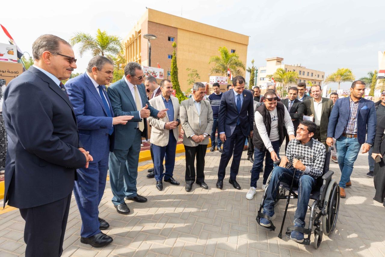 صندوق تحيا مصر ينظم قافلة حماية الاجتماعية بمحافظة كفر الشيخ