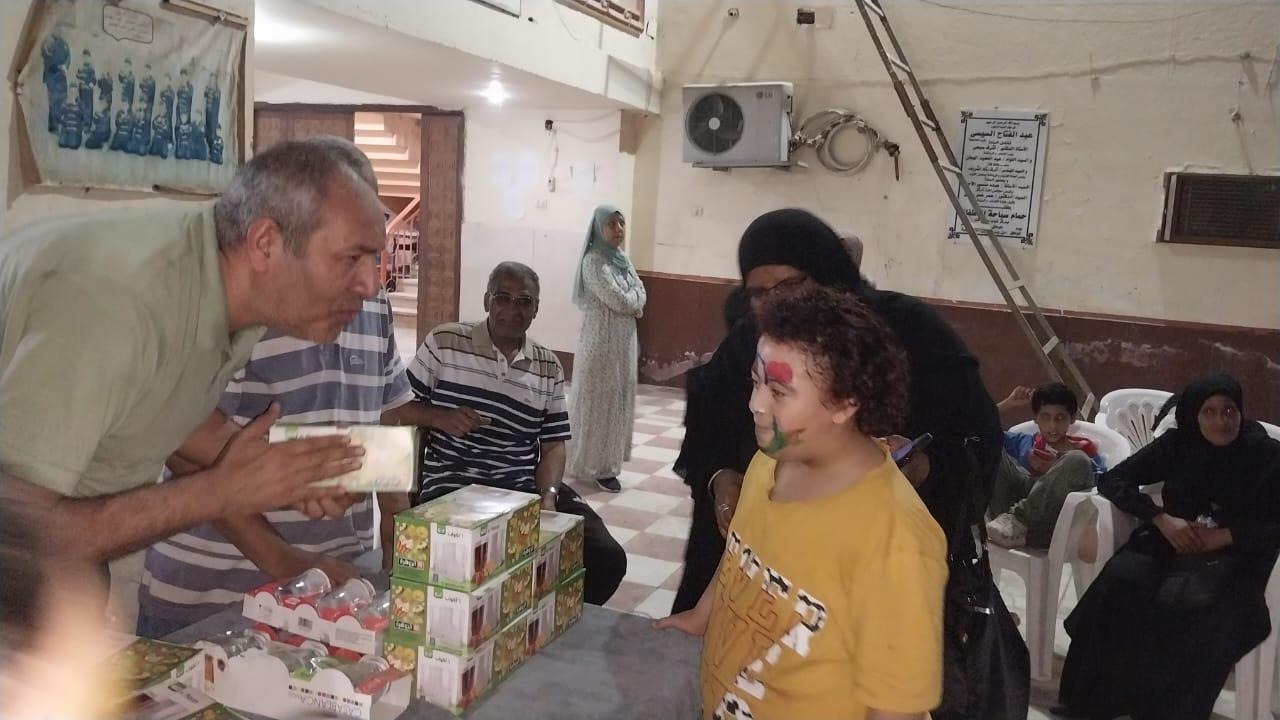 استاد قنا الرياضي يقيم مهرجان رسم .. لذوي القدرات الخاصة