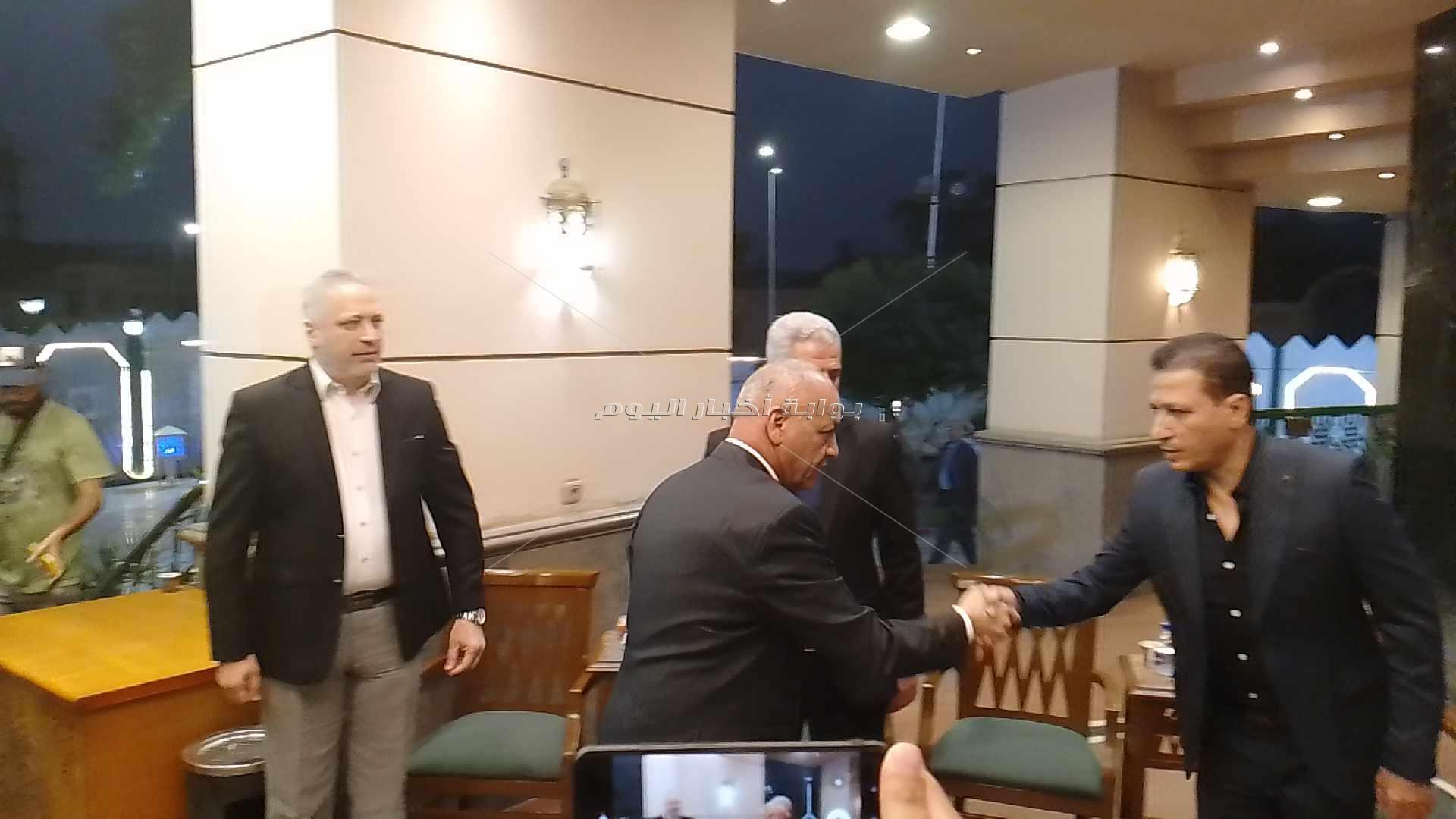 عزاء والدة تامر أمين