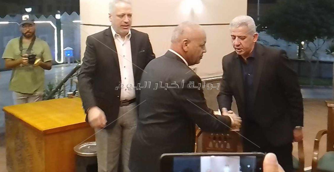 عزاء والدة تامر أمين