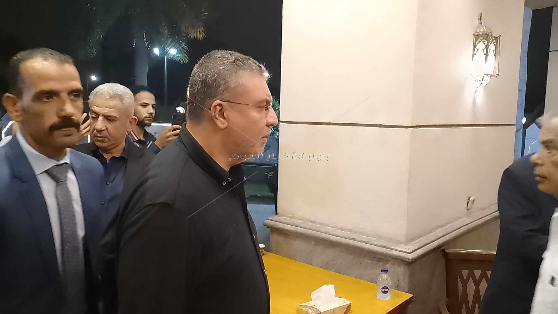 عزاء والدة تامر أمين