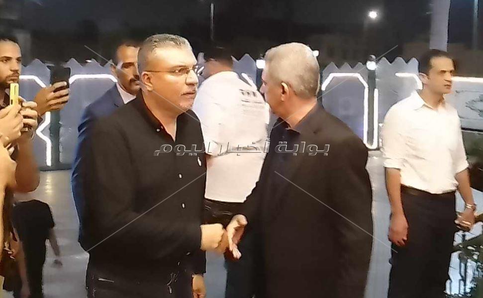 عزاء والدة تامر أمين