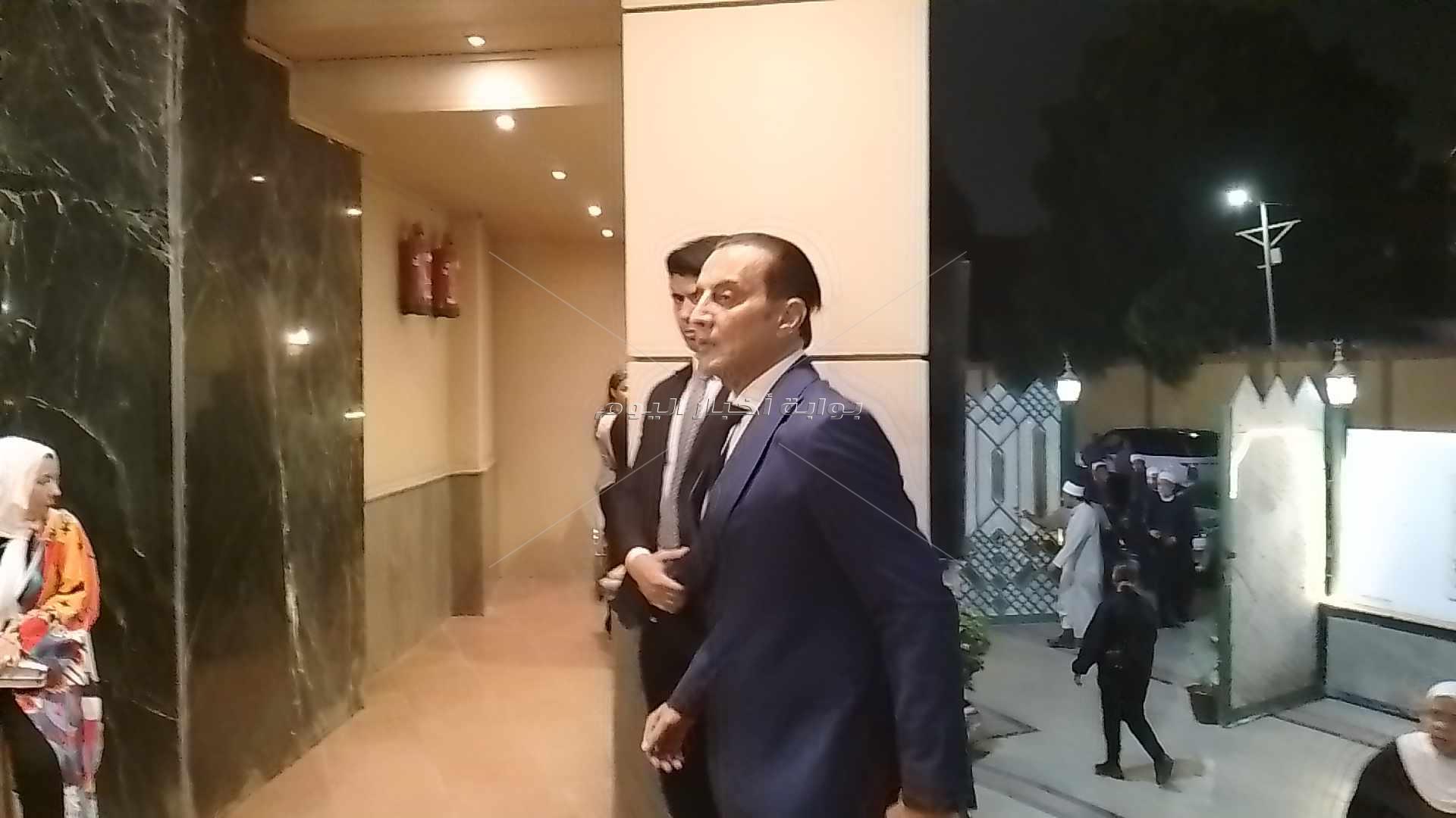 عزاء والدة تامر أمين	