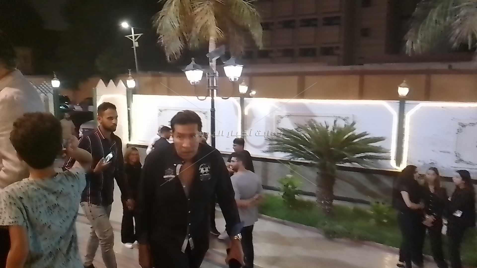 عزاء والدة تامر أمين	