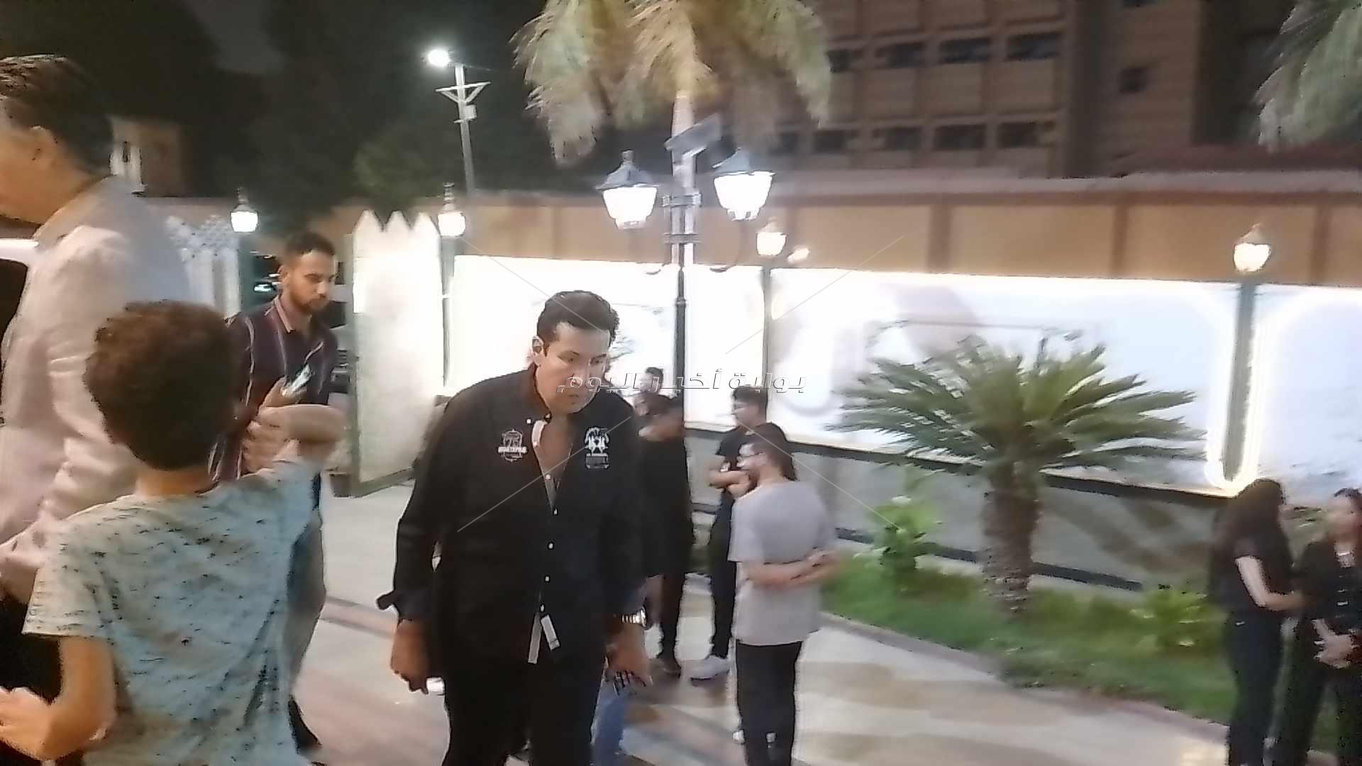 عزاء والدة تامر أمين	