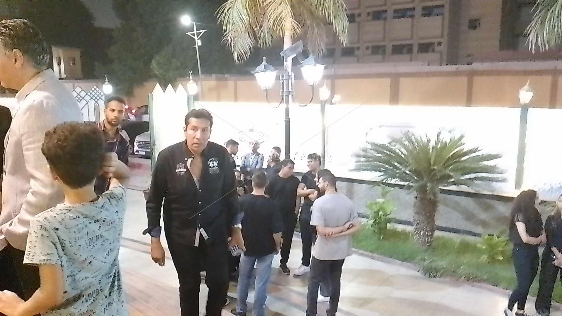 عزاء والدة تامر أمين	
