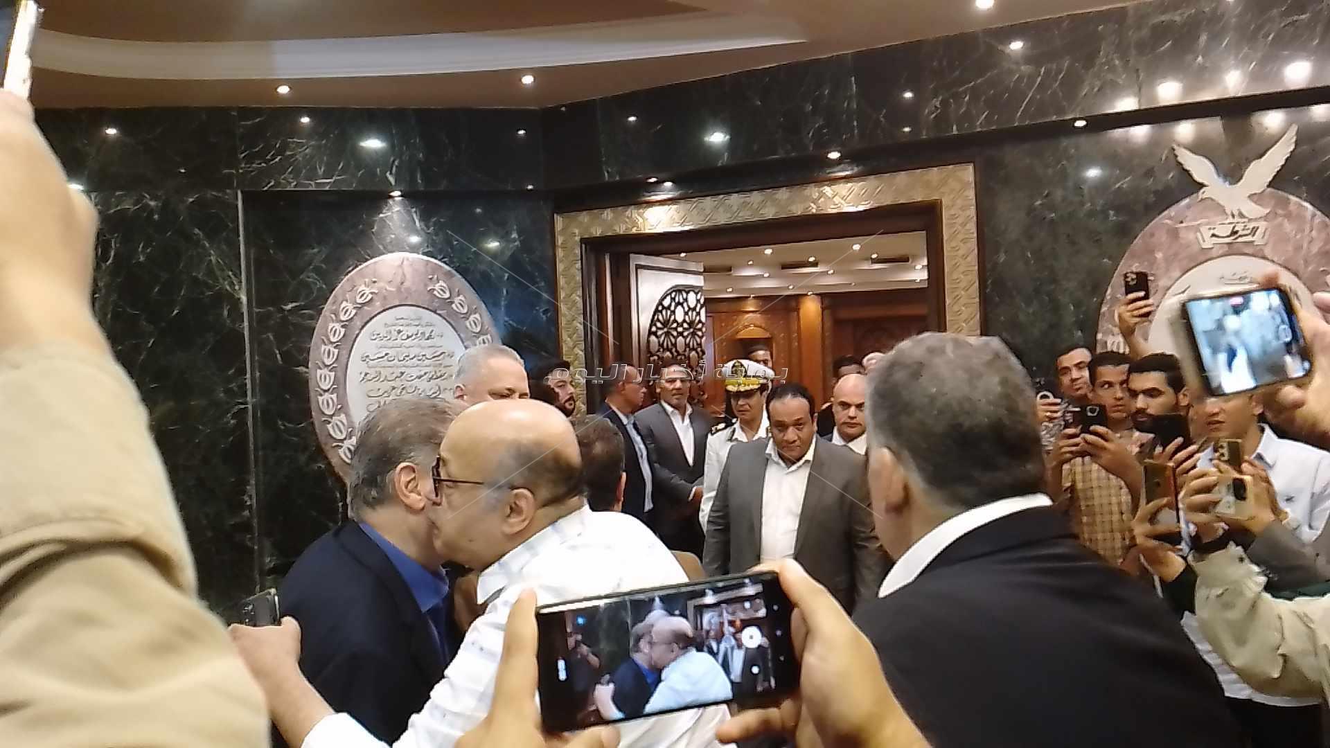عزاء والدة تامر أمين	