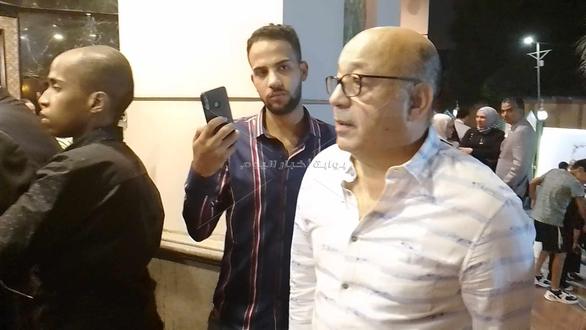 عزاء والدة تامر أمين	