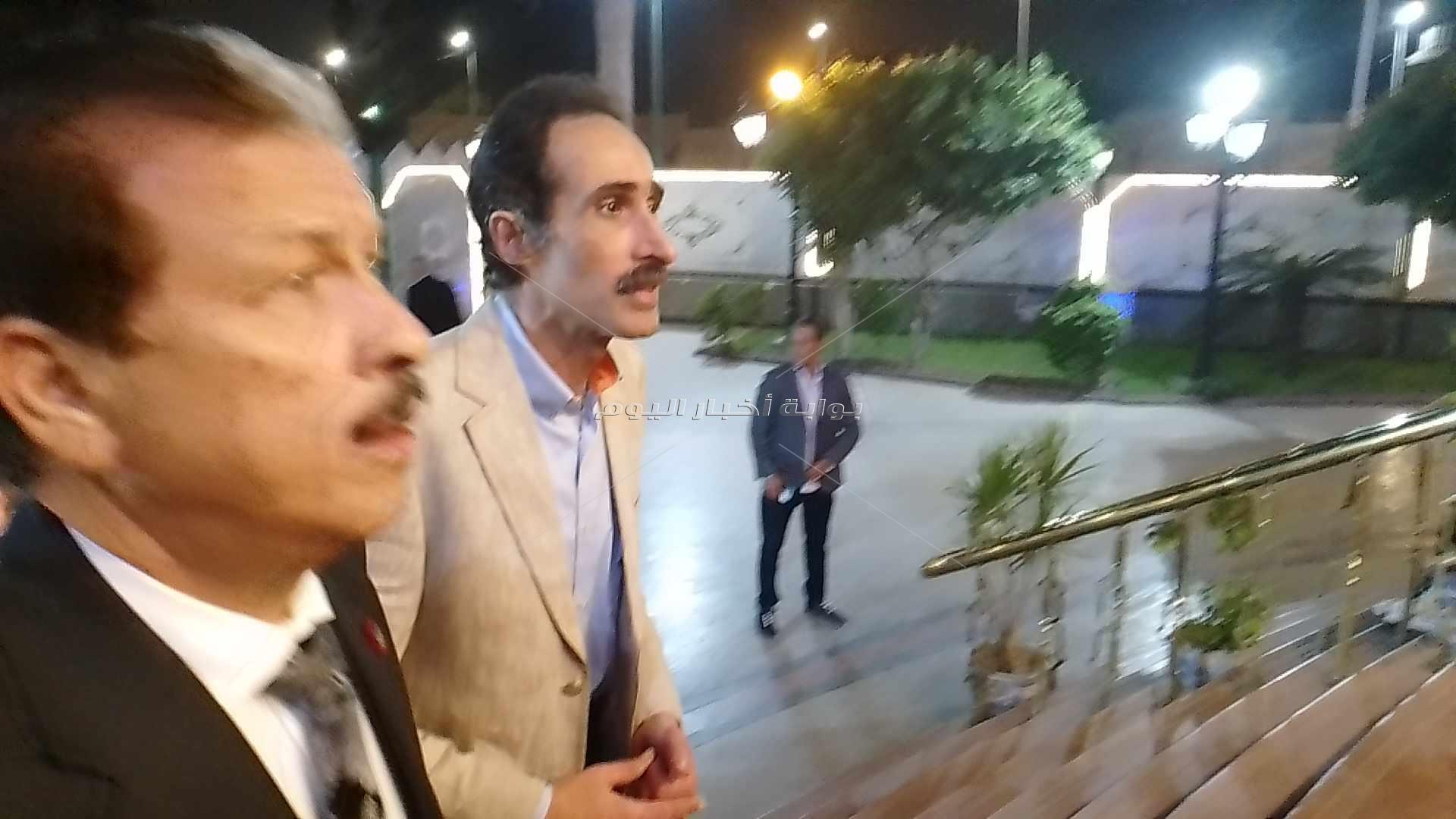 عزاء والدة تامر أمين	