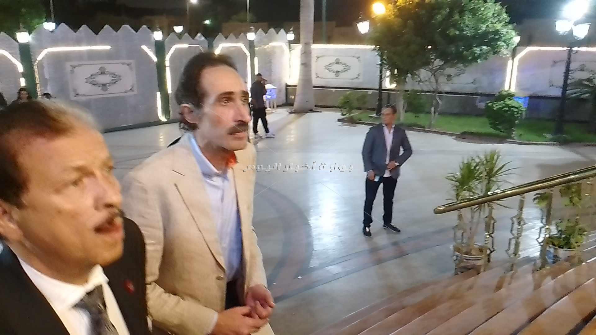 عزاء والدة تامر أمين	