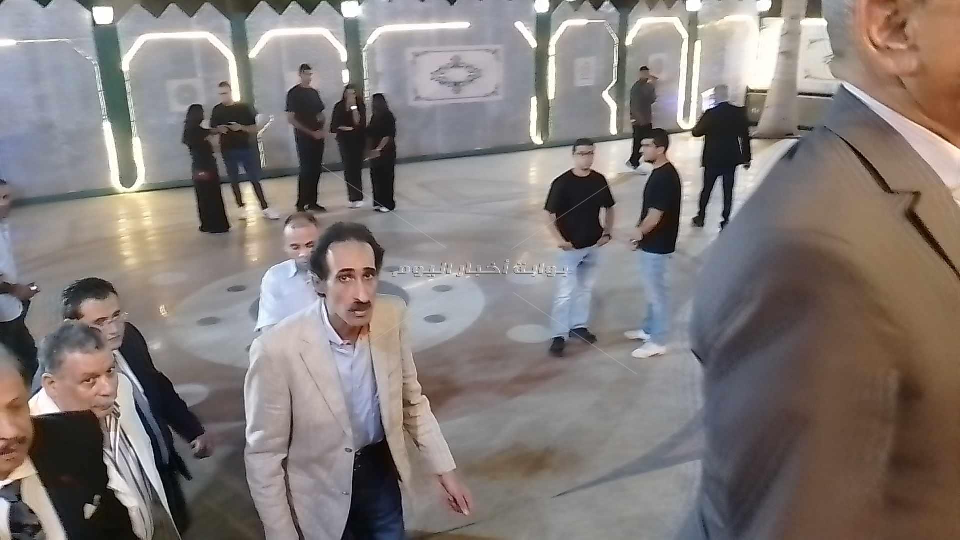 عزاء والدة تامر أمين	