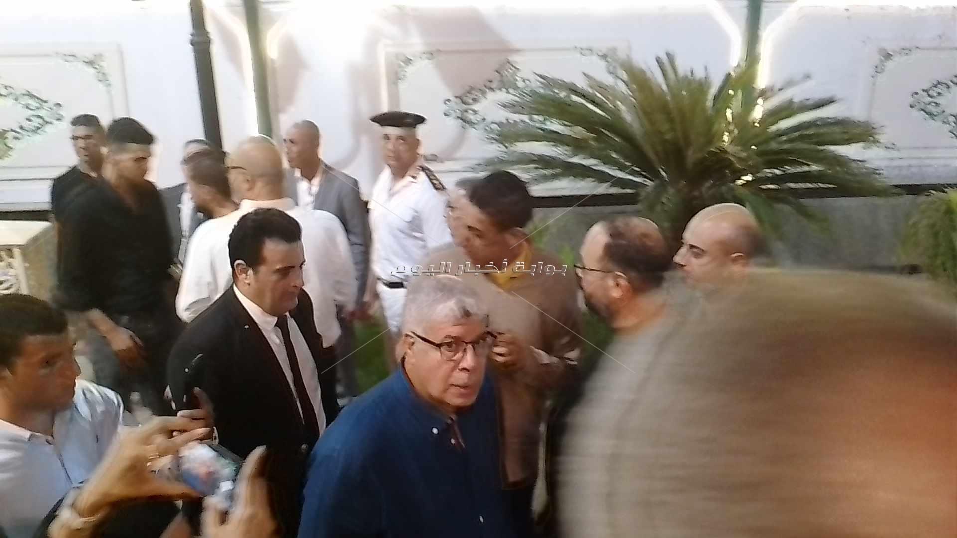 عزاء والدة تامر أمين	