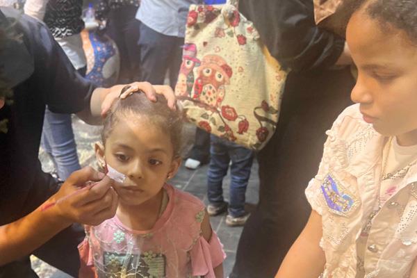 شادي  يطلق مبادرة ارسم للتضامن مع غزة 