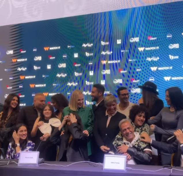 صناع "وبينا معاد 2" يحتفلون بالعرض الخاص للمسلسل