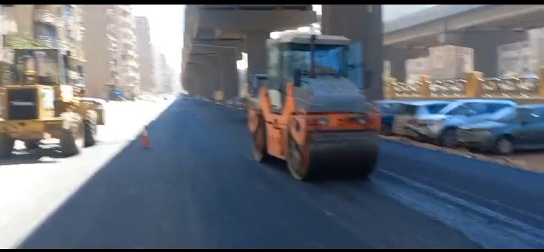 محافظ الجيزة يتفقد أعمال تطوير ورصف البر الشرقي والغربي لترعة المريوطية