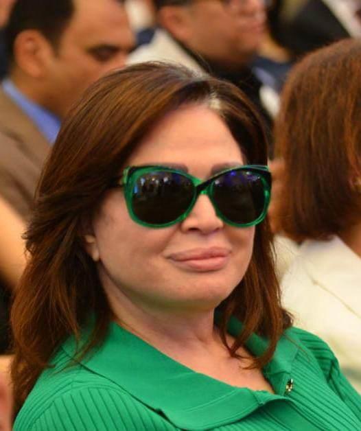 إلهام شاهين ولطفي لبيب يشهدان تحتفالية الكنيسة الإنجيلية بعيد القيامة المجيد