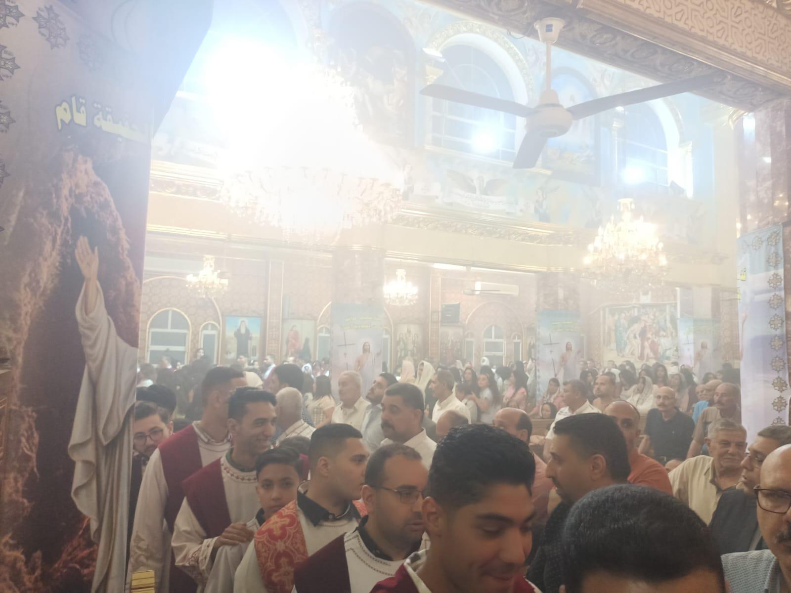 توافد الأقباط في الشرقية 