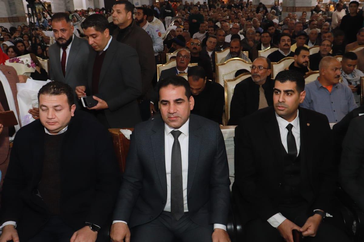 أسقف كنائس البحر الأحمر يترأس قداس عيد الميلاد بكاتدرائية الأنبا شنودة في الغردقة