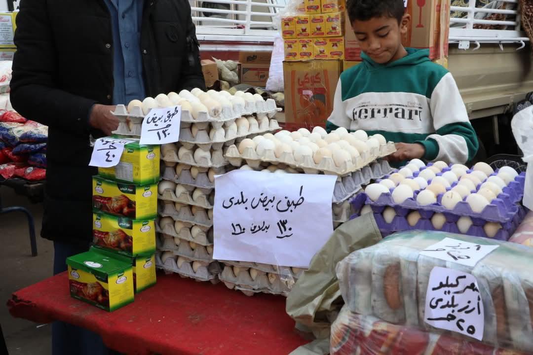 افتتاح سوق اليوم الواحد بمدينة بلبيس بالشرقية| صور
