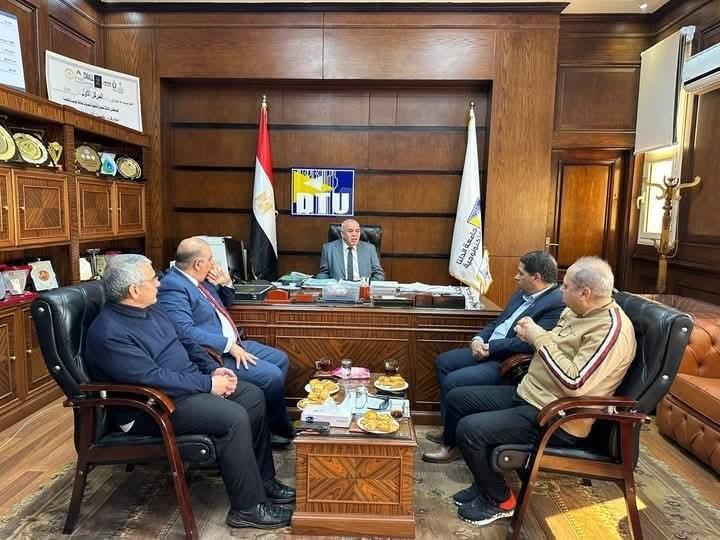 توقيع بروتوكول تعاون  بين جامعة الدلتا التكنولوجية وشركة مياه الشرب والصرف الصحي بالمنوفية| صور