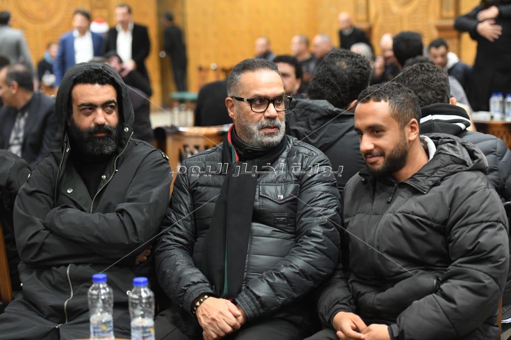 عزاء شقيق أحمد السبكي