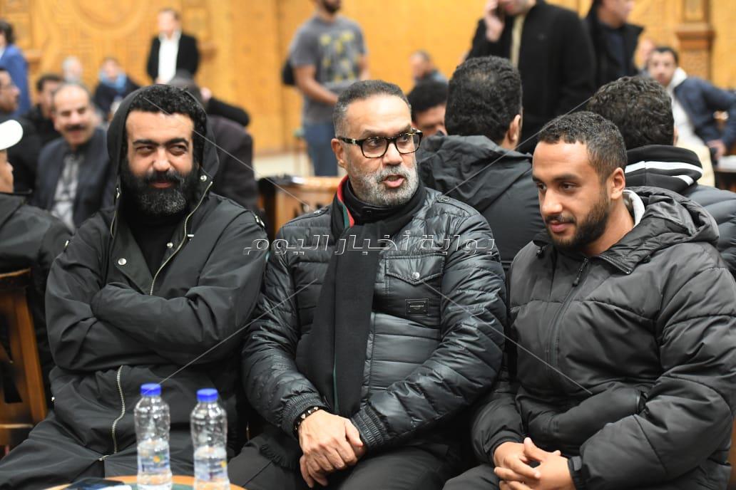 عزاء شقيق أحمد السبكي