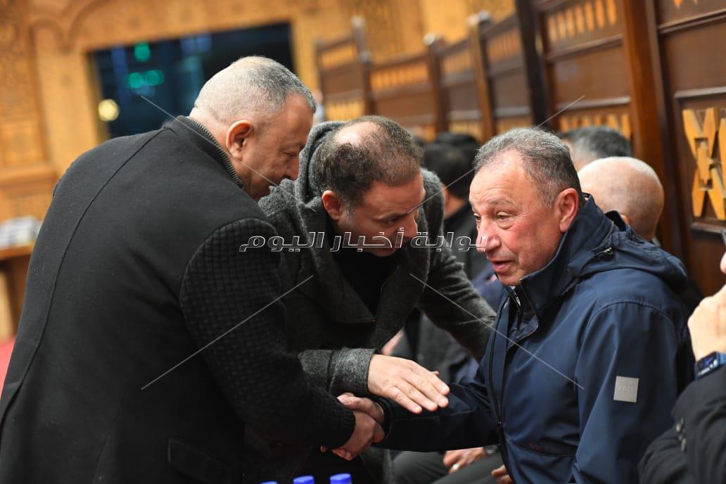 عزاء شقيق أحمد السبكي