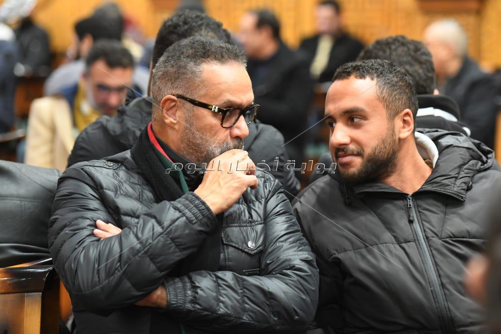 عزاء شقيق أحمد السبكي