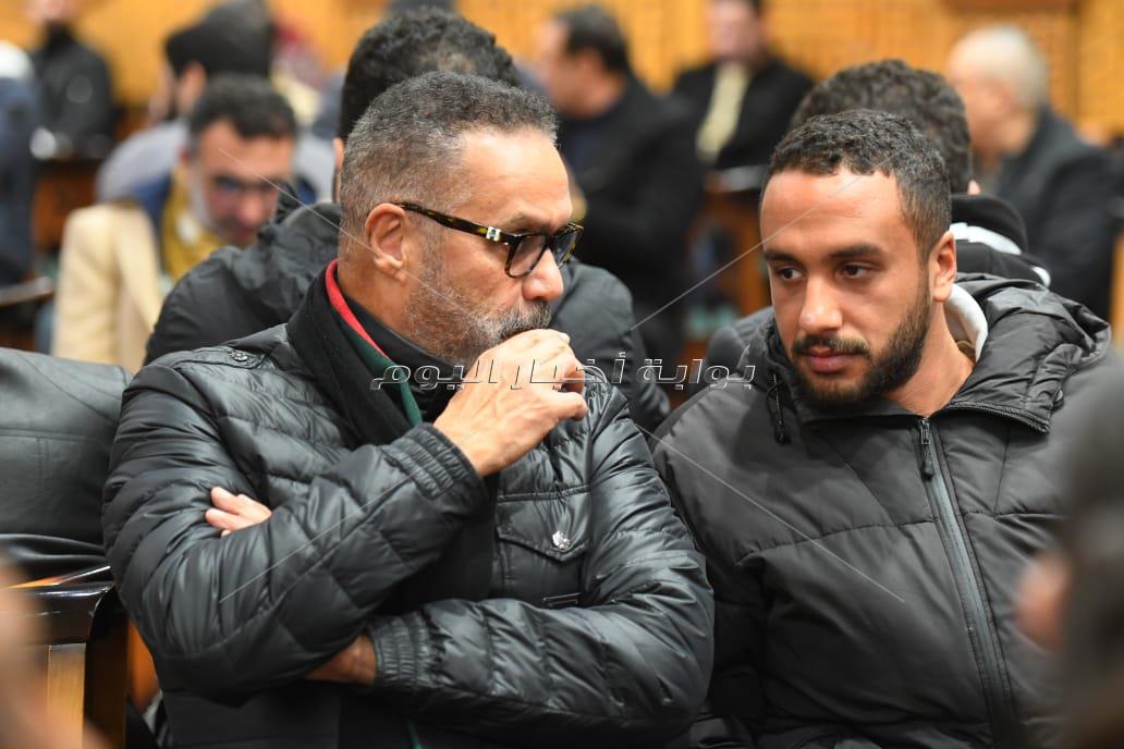 عزاء شقيق أحمد السبكي