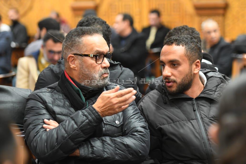 عزاء شقيق أحمد السبكي