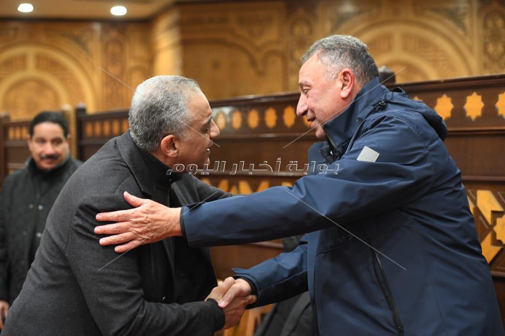 عزاء شقيق أحمد السبكي