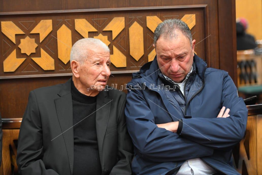 عزاء شقيق أحمد السبكي
