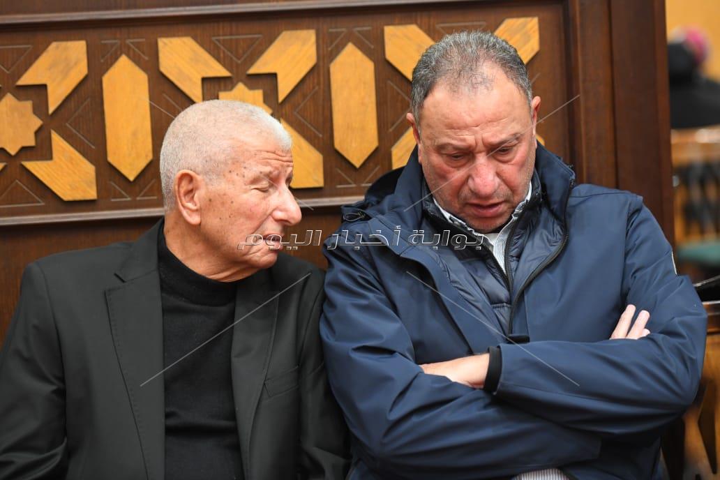 عزاء شقيق أحمد السبكي