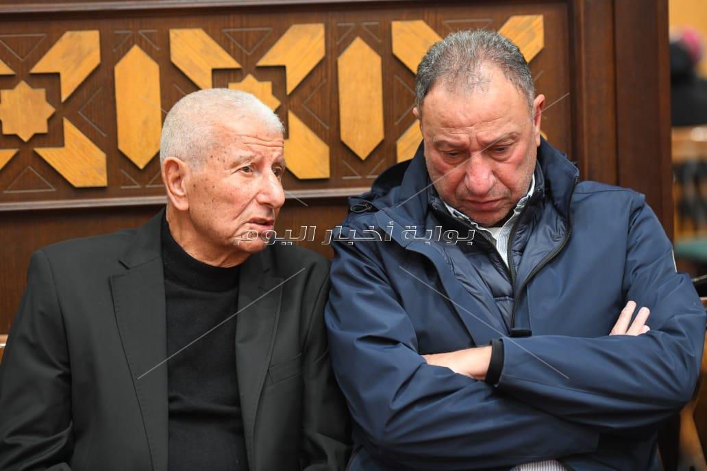 عزاء شقيق أحمد السبكي