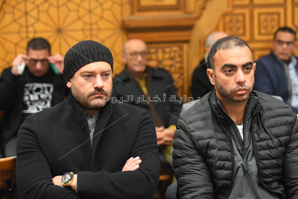 عزاء شقيق أحمد السبكي