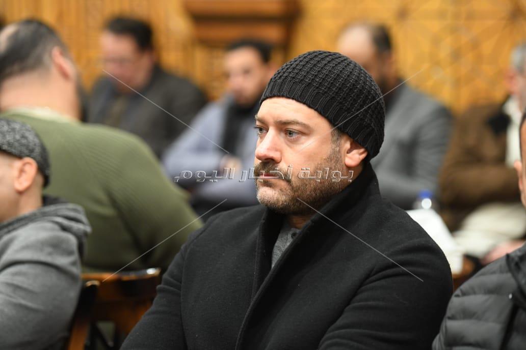 عزاء شقيق أحمد السبكي