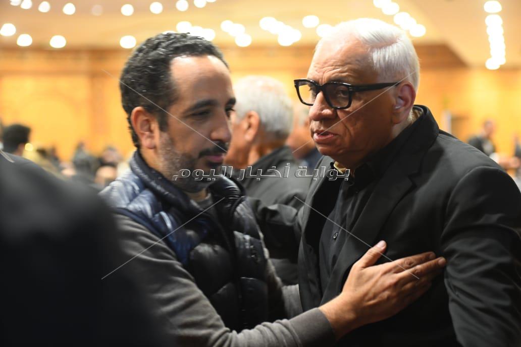 عزاء شقيق أحمد السبكي