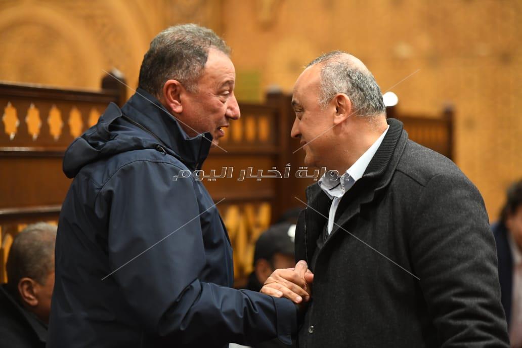 عزاء شقيق أحمد السبكي