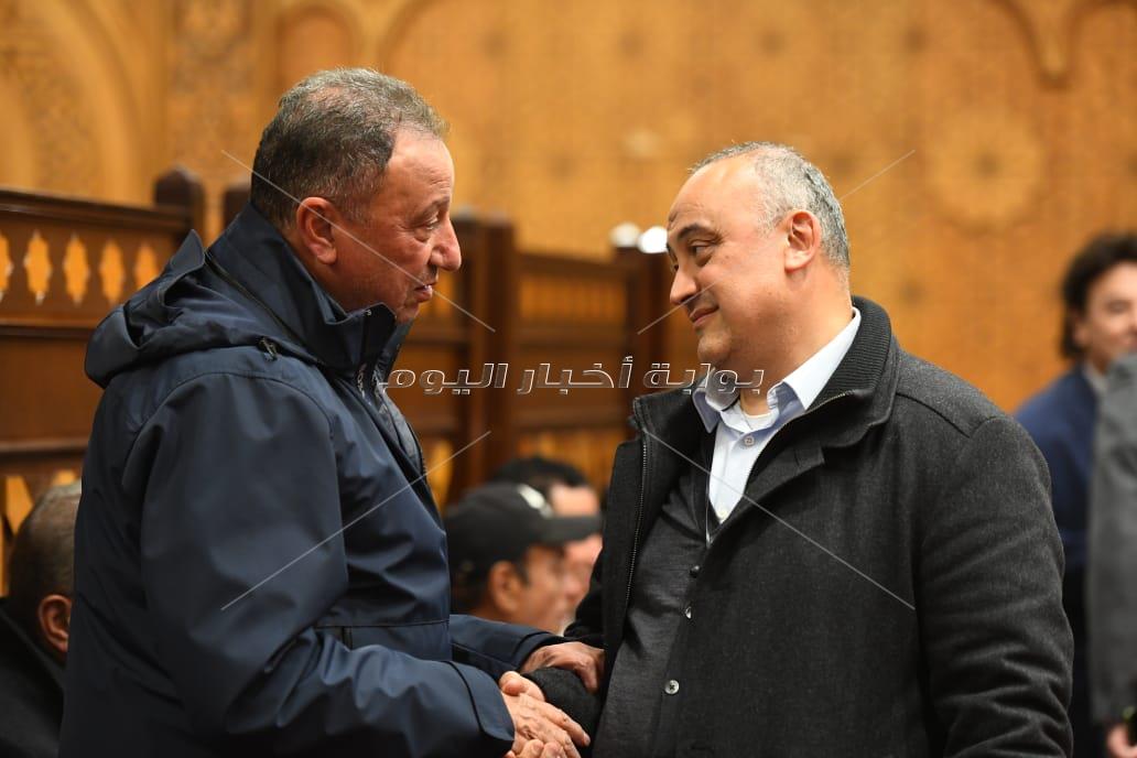 عزاء شقيق أحمد السبكي