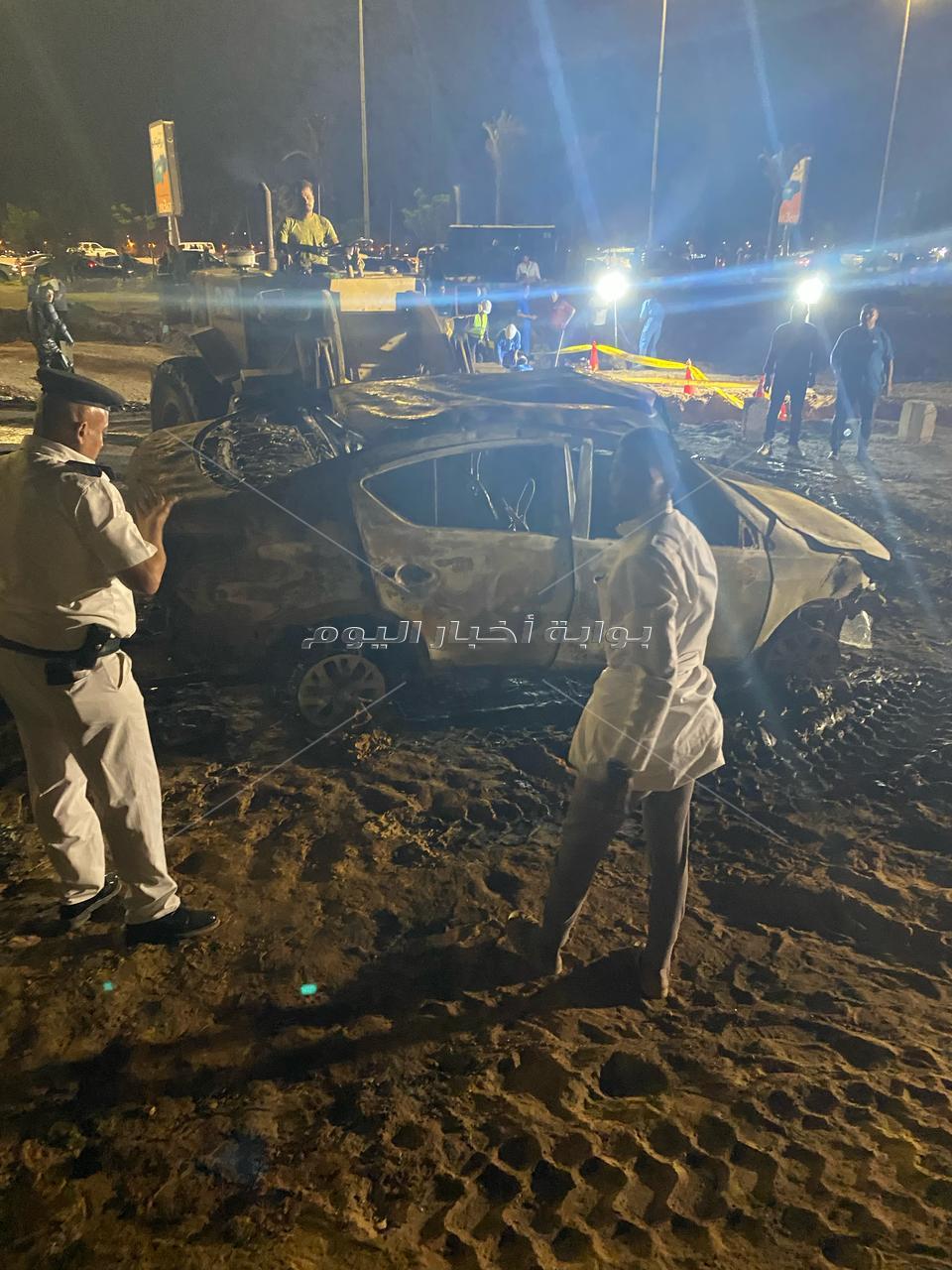 انفجار خط غاز اكتوبر