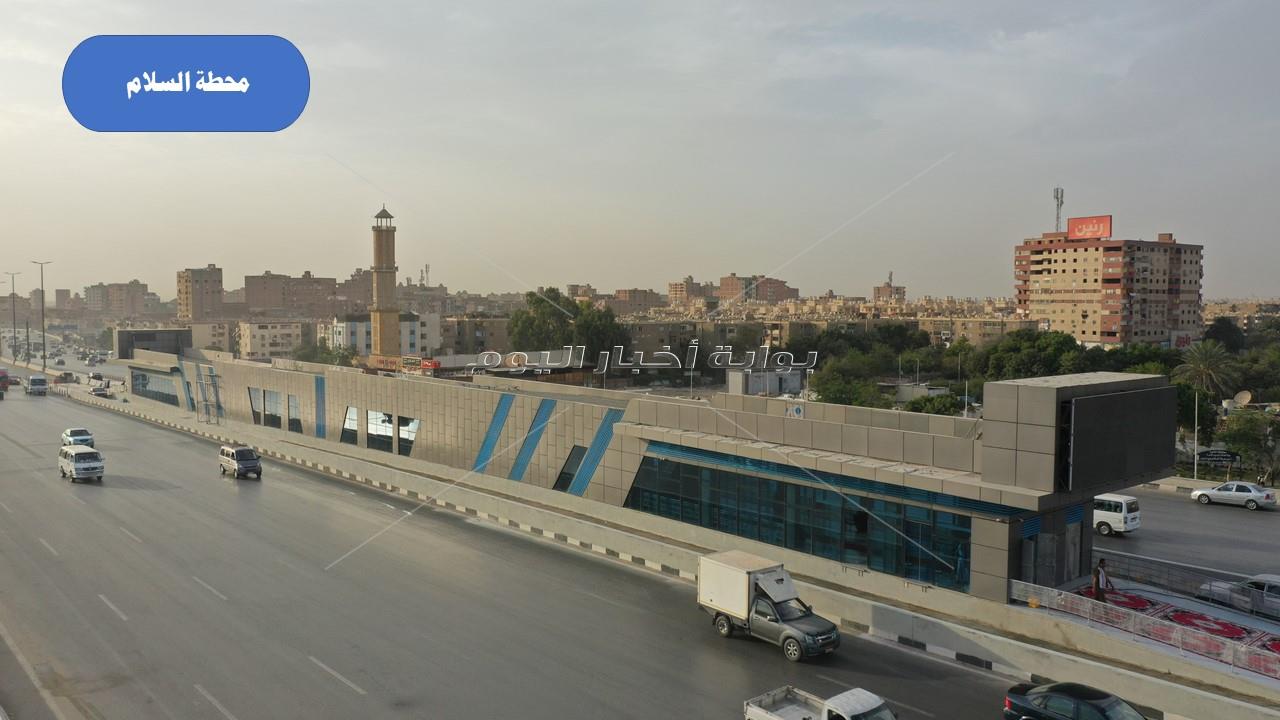 يعمل قريبا على الدائري.. شاهد محطات الأتوبيس الترددي BRT "من الداخل"