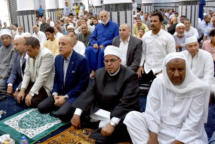 محافظ الأقصر يفتتح مسجد الحاج يوسف بدوى بمنطقة حوض الـ 18  بمدينة الأقصر
