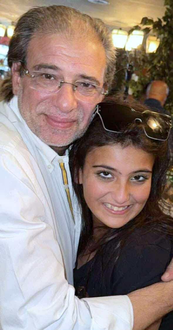 شاليمار شربتلي تحتفل بعيد ميلاد زوجها خالد يوسف