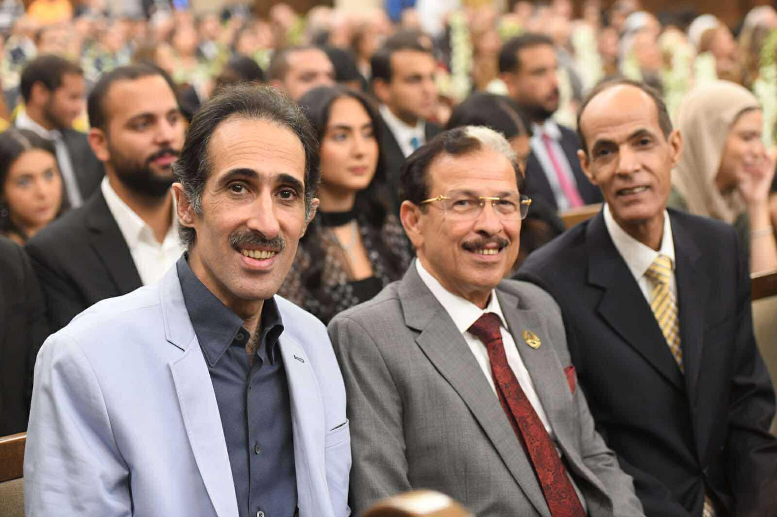 هاني رمزي يحتفل بزفاف ابنه بحضور أشرف صبحي والمشاهير