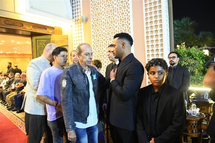 عزاء والد ا