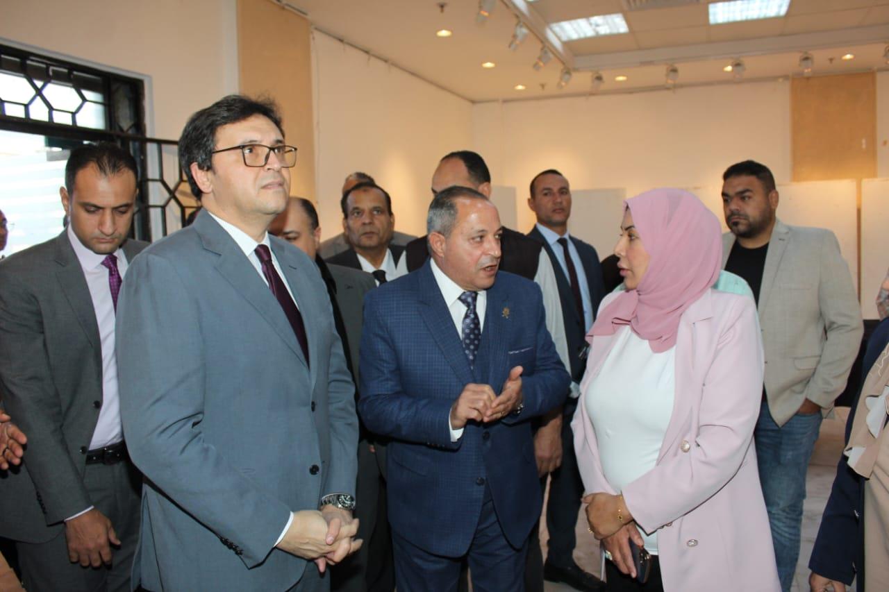 وزير الثقافة ومحافظ بورسعيد يتفقدان قصر ثقافة بورسعيد