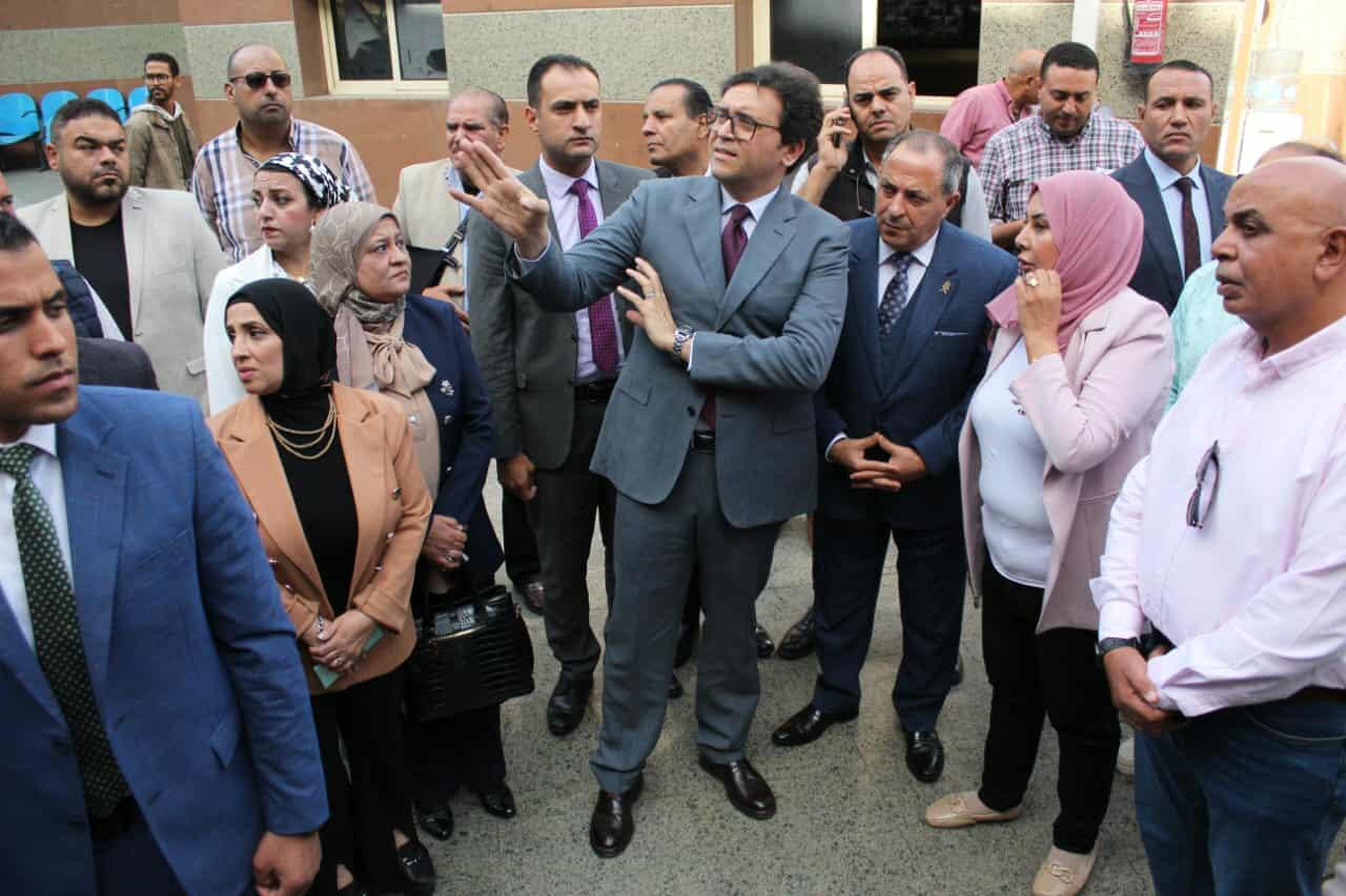 وزير الثقافة ومحافظ بورسعيد يتفقدان قصر ثقافة بورسعيد