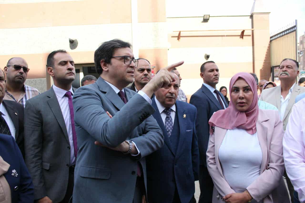 وزير الثقافة ومحافظ بورسعيد يتفقدان قصر ثقافة بورسعيد
