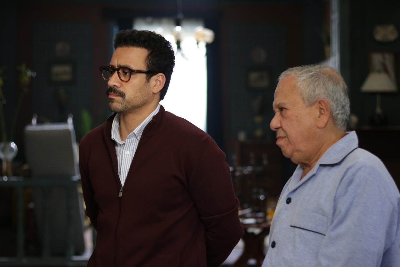 أحمد داود من كواليس مسلسل "بابا وماما جيران"